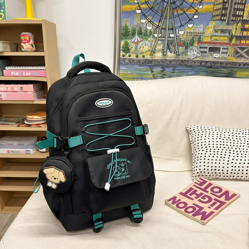 Multifunktionaler geschichteter Schulrucksack
