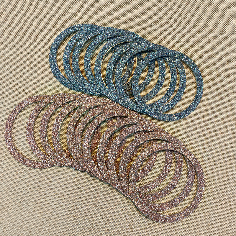 Dekorativer Glitterkreis Brehn