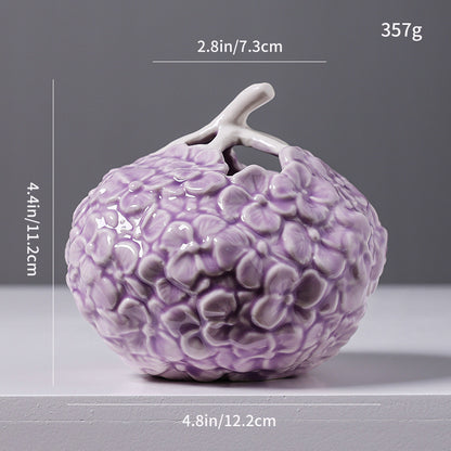 Dekorative florale Keramik Brehn