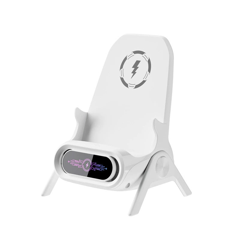 Qi Wireless Ladegerät mit Eingebautem Display Brehn