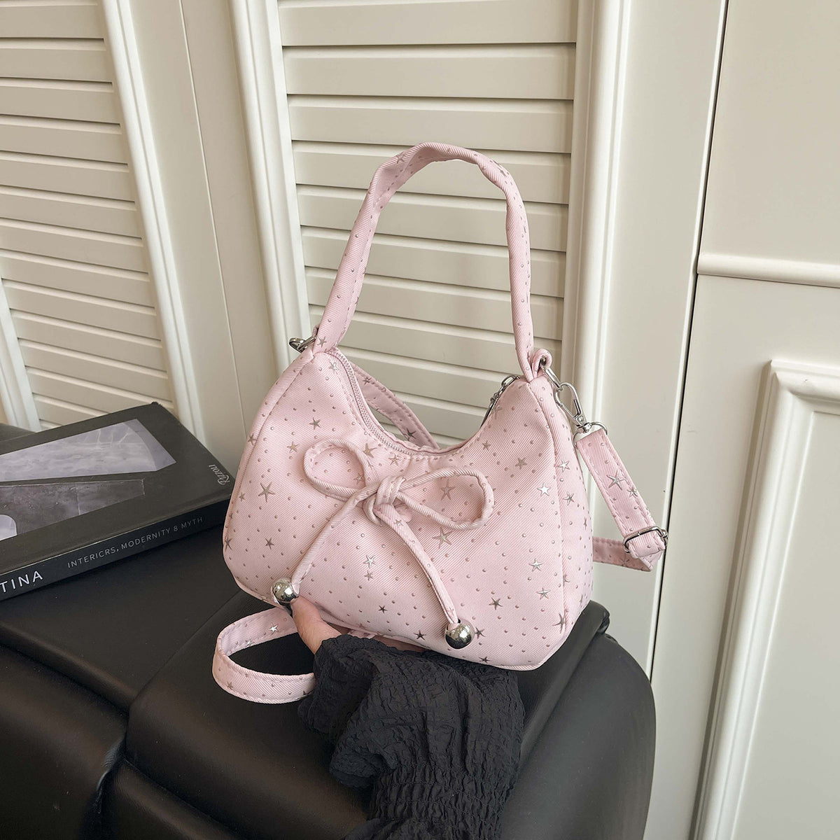 Sternenmuster Abendhandtasche