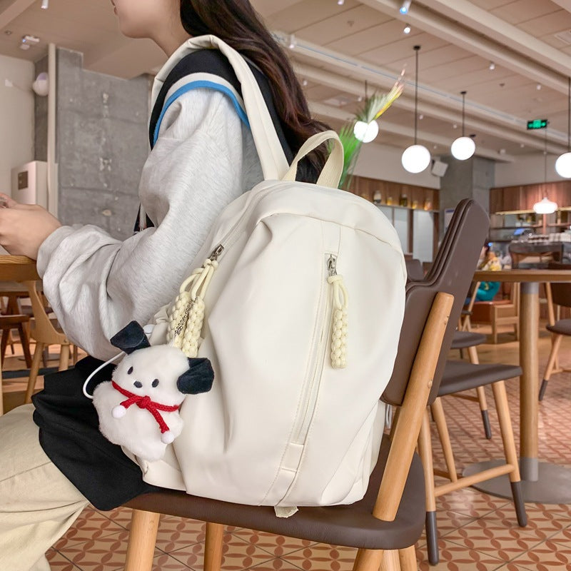 Rucksack mit Niedlichem Plüschanhänger und Praktischem Stauraum Brehn
