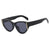 Damen trendige Sonnenbrille mit elegantem Katzenaugen-Design und hochwertigem Rahmen Brehn
