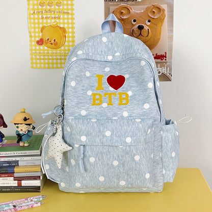 Stylischer gepunkteter Grafik-Rucksack Brehn