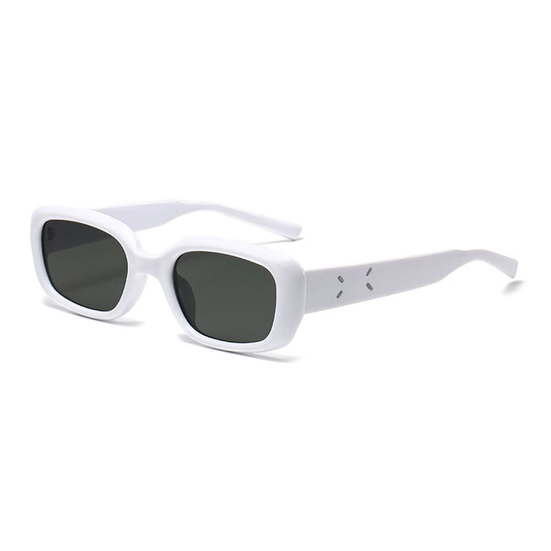 Damen Retro-inspirierte Sonnenbrille mit geschwungenem Rahmen Brehn