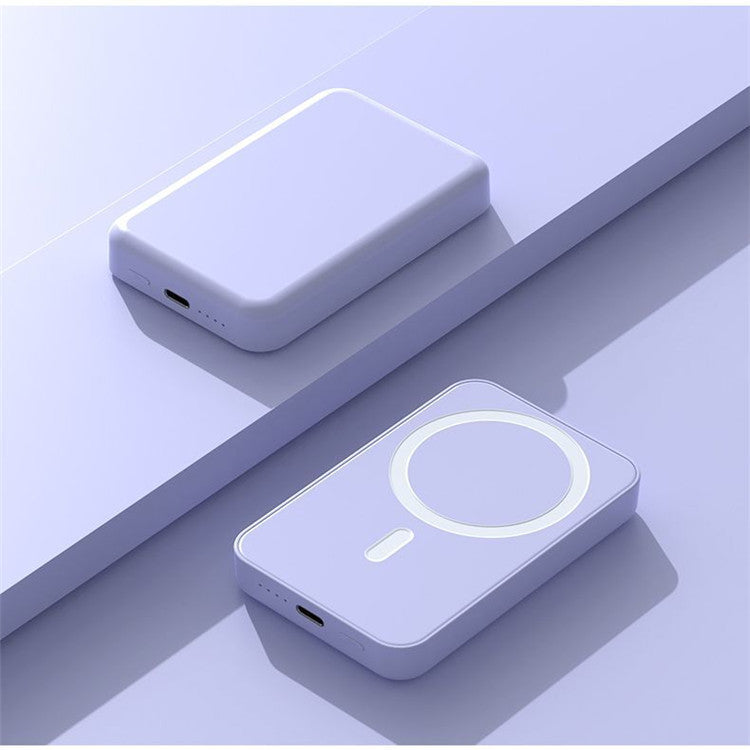 Tragbare Powerbank mit kabelloser Schnellladefunktion und innovativem Design Brehn
