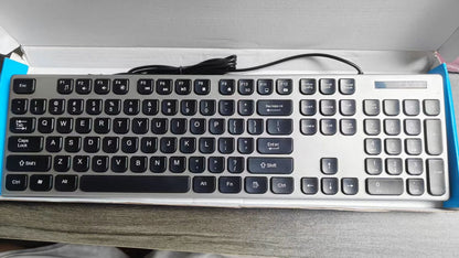 Kabelgebundene Multimedia-Tastatur mit Ergonomischem Design Brehn