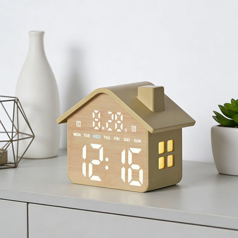 Digitaler Wecker Im Modernen Hausdesign Brehn