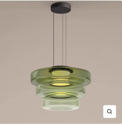 Moderne geometrische Pendelleuchte
