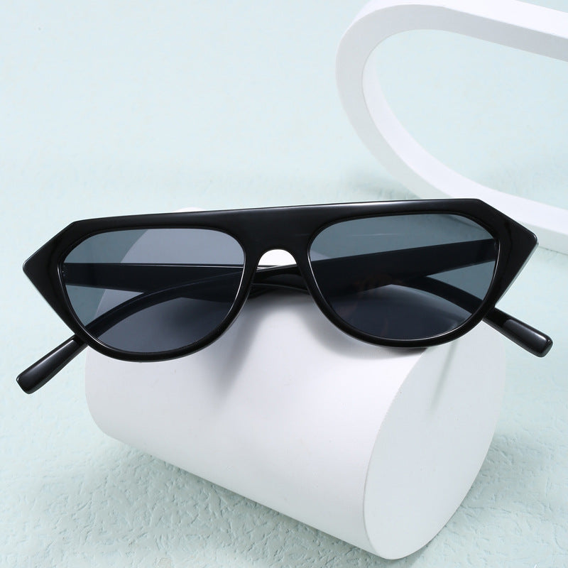 Damen modische asymmetrische Sonnenbrille Brehn