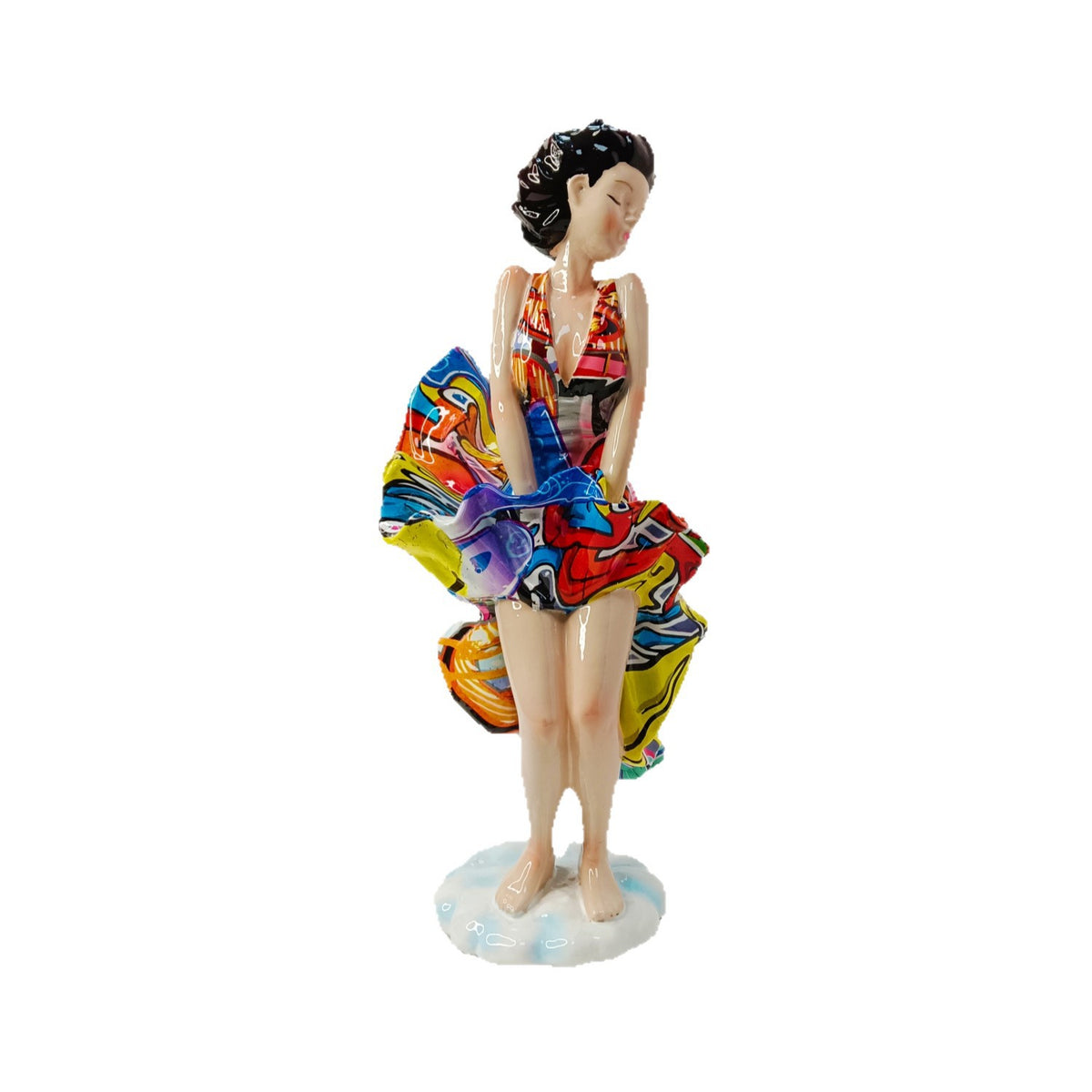 Kunstvolle Figur mit Stranddesign Brehn