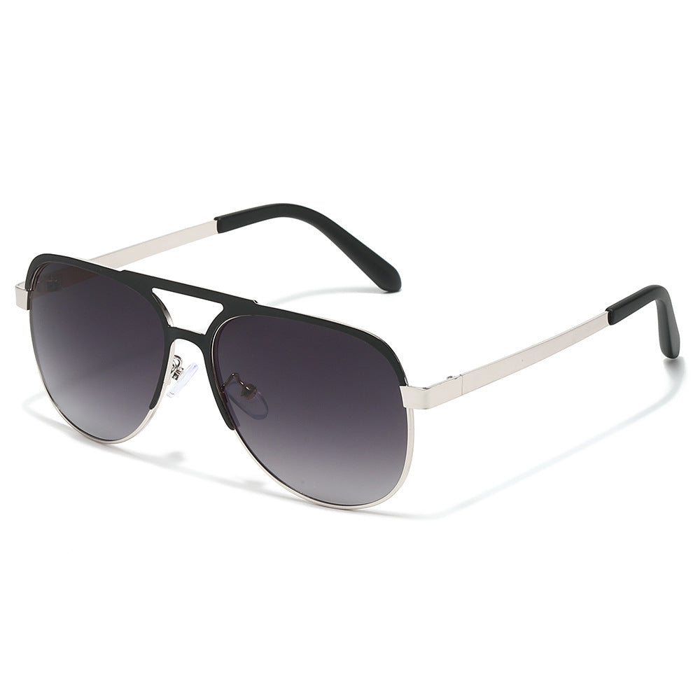 Luxuriöse Metallrahmen Aviator Sonnenbrille Brehn