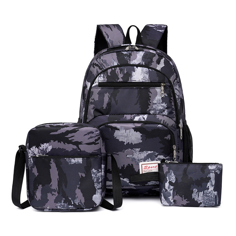 Schulrucksack mit Mehreren Fächern und Passendem Zubehör Brehn