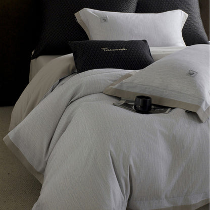Hotel-Style Leinen-Mischung Bettwäsche und Kopfkissenbezug Set