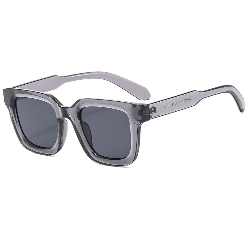 Damen modische quadratische Sonnenbrille mit stylischem Rahmen Brehn