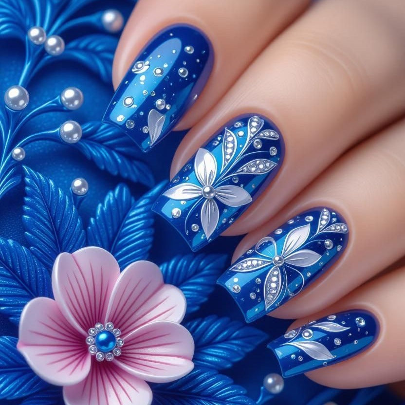 Kunstvolle Nagelset Brehn