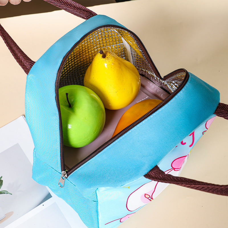 Süße katzenmotivierte isolierte Lunch-Tasche Brehn