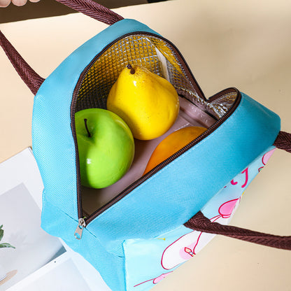 Süße katzenmotivierte isolierte Lunch-Tasche Brehn