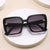 Damen oversized quadratische Sonnenbrille mit elegantem Rahmen Brehn