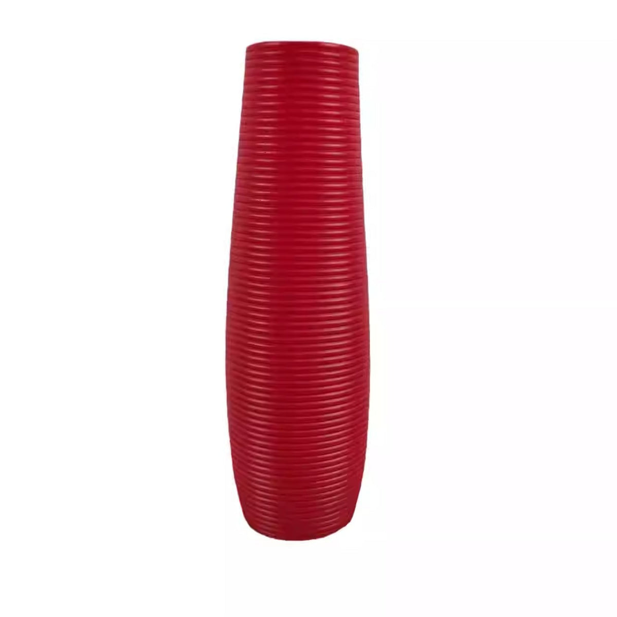 Moderne gerippte dekorative Vase Brehn