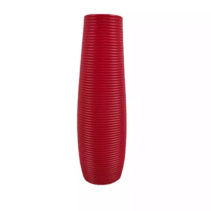 Moderne gerippte dekorative Vase Brehn
