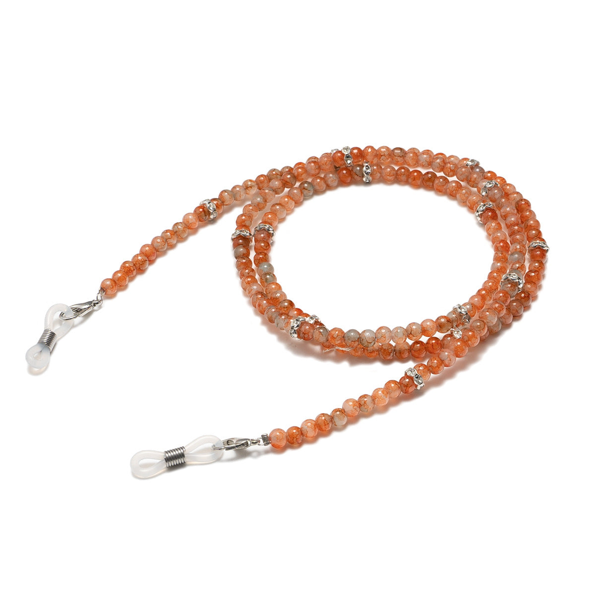 Elegante Perlen Brillenhalter Kette Brehn