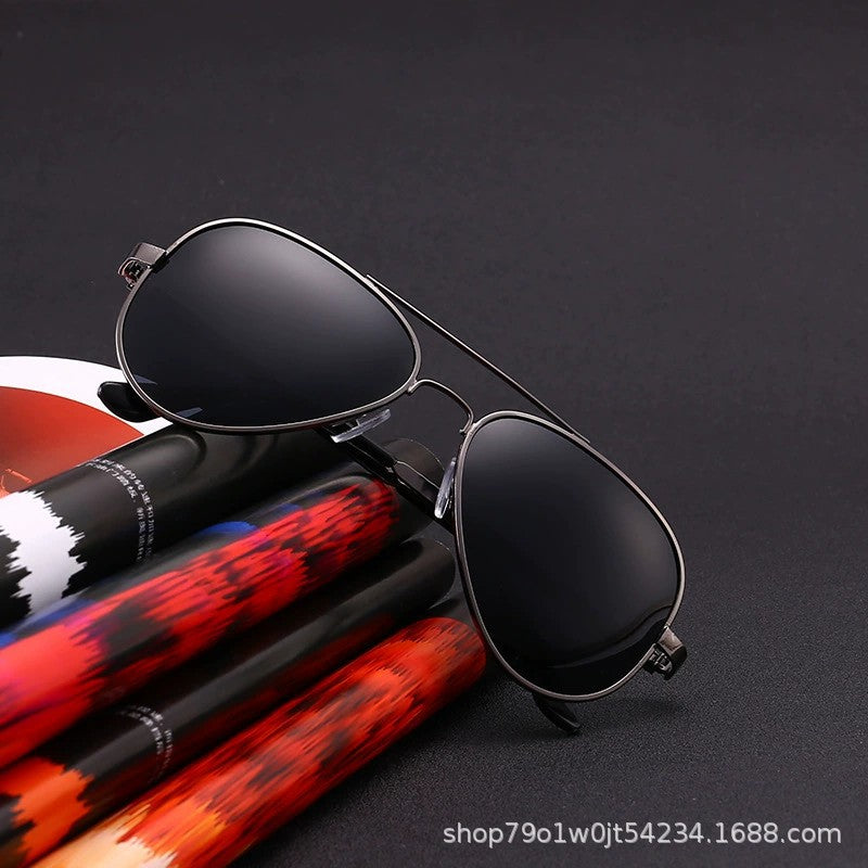 Herren Piloten Sonnenbrille mit UV-Schutz und trendigem Metallscharnier Brehn