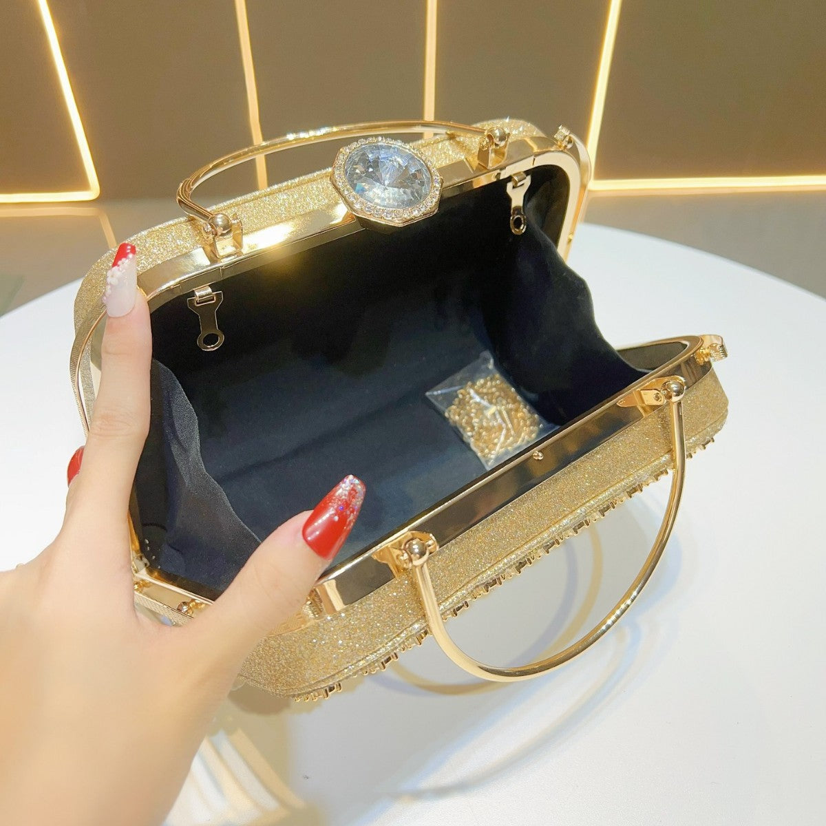 Luxuriöse Verzierte Abendhandtasche