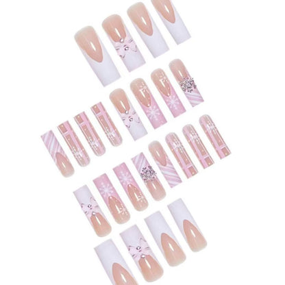 Elegante dekorative Nagelkunst-Verzierungen Brehn