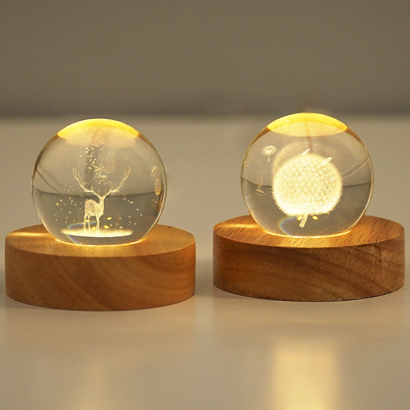 Galaxy-Themen dekorative Tischlampe