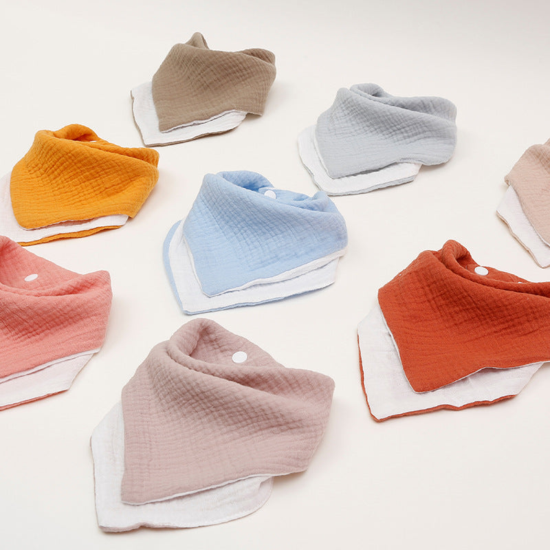 Weicher Musselin Bandana Schal Brehn