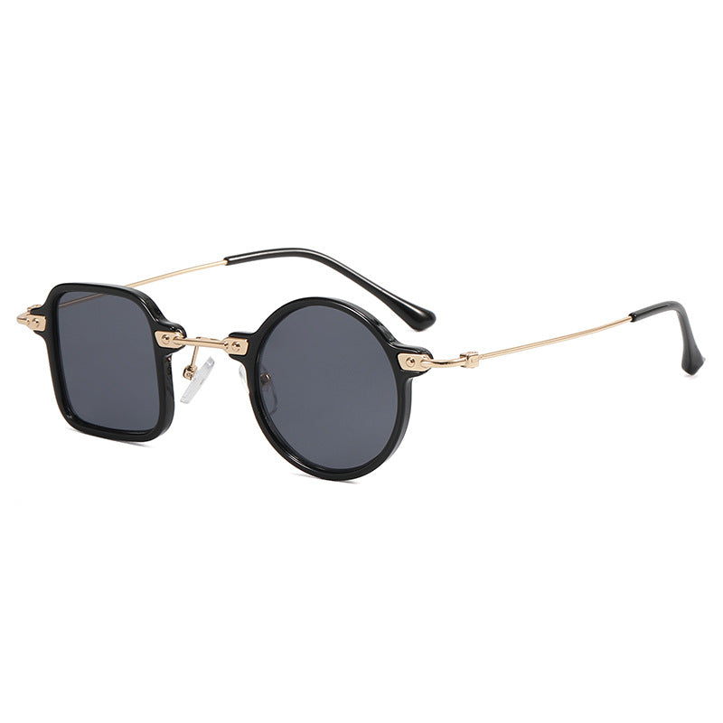 Damen elegante runde Hybridbrille mit quadratischem Design Brehn