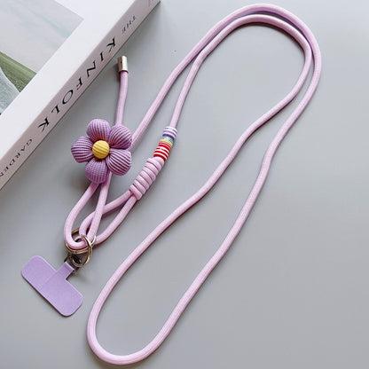 Dekorativer Blumenanhänger Handy-Lanyard Brehn