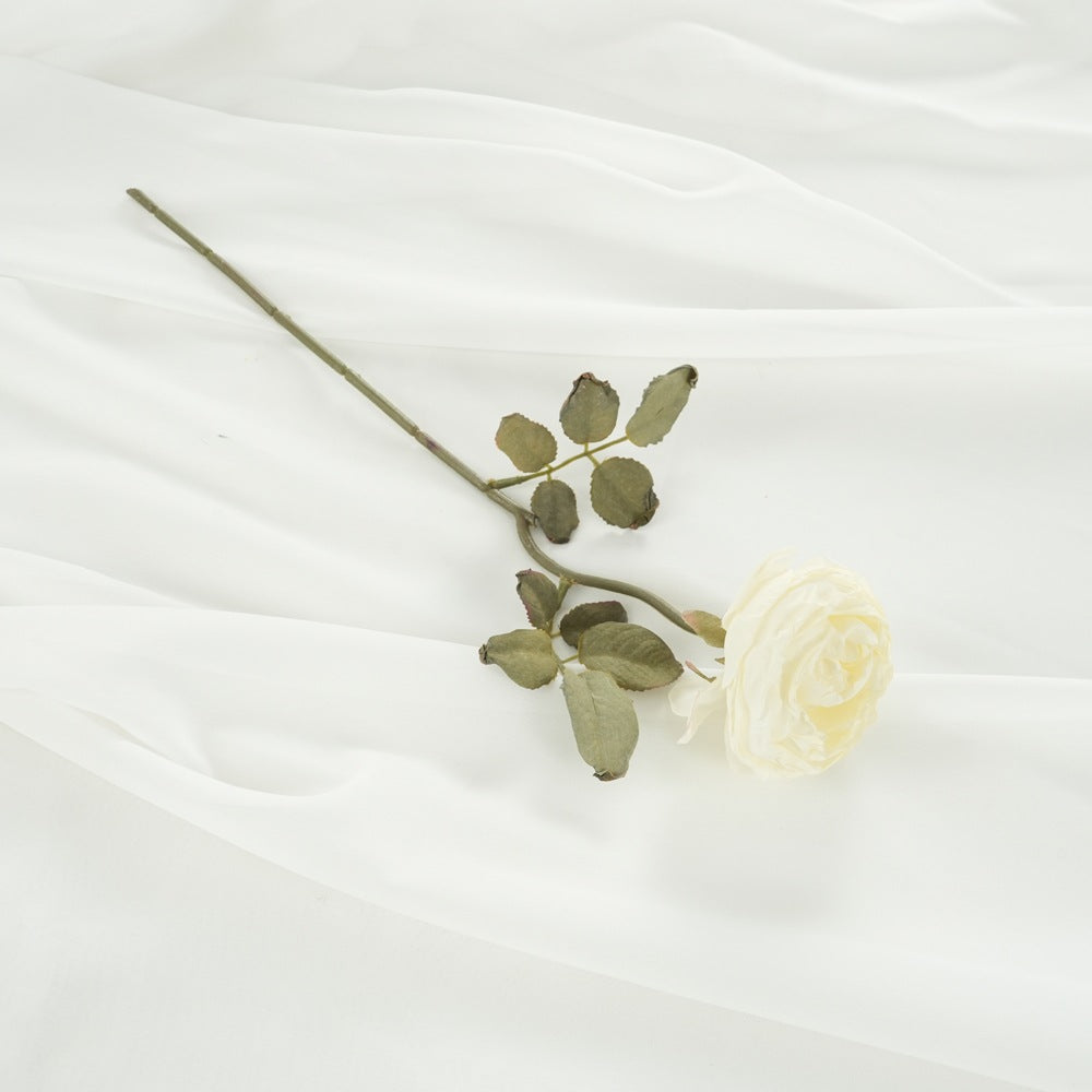 Realistische Seidenrose Blumenstiel  1789937286