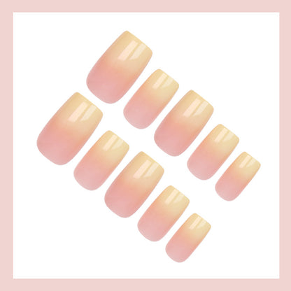 Kunstnagelset mit luxuriösen Ombre-Effekten Brehn