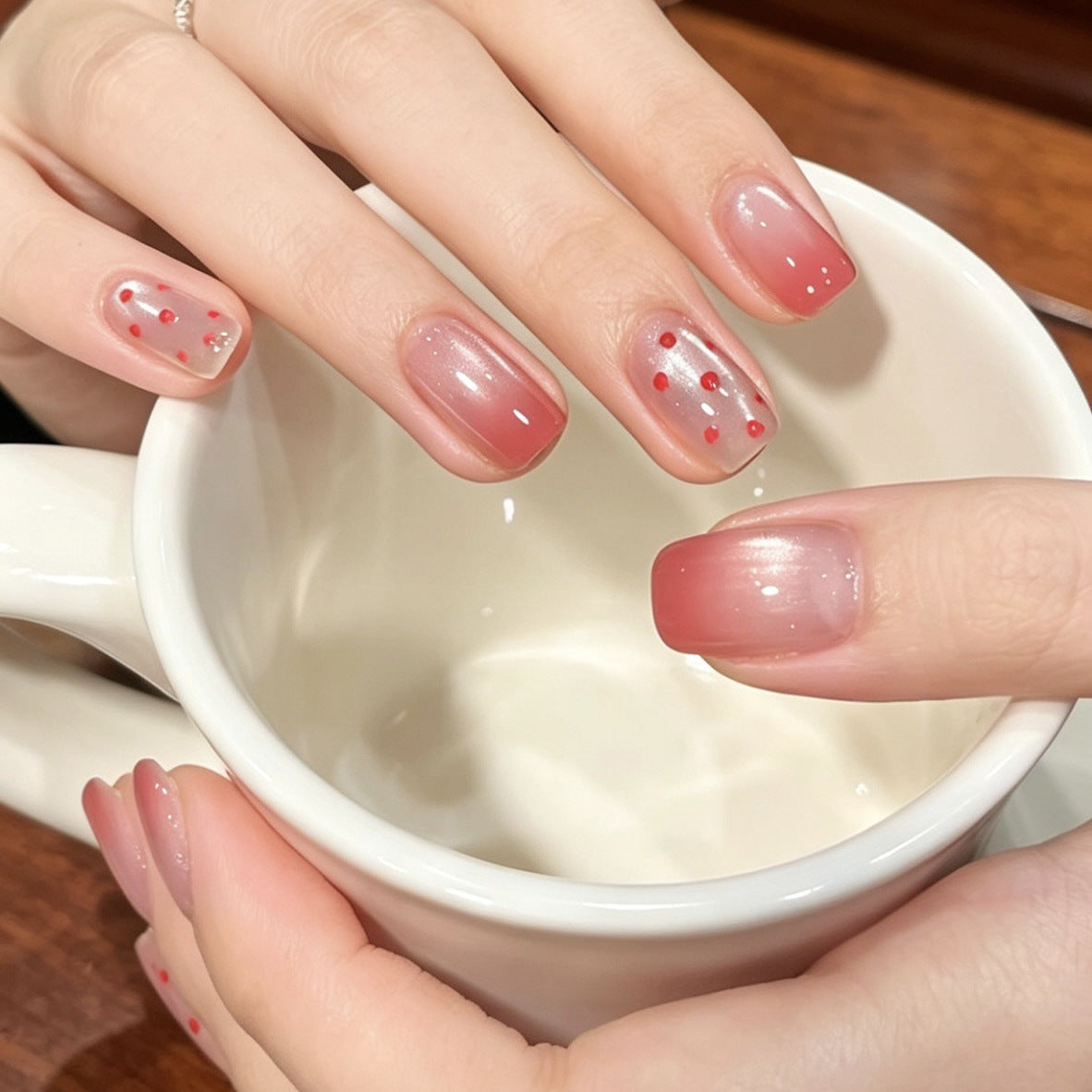 Premium Glänzend Press-On Nail Art Brehn