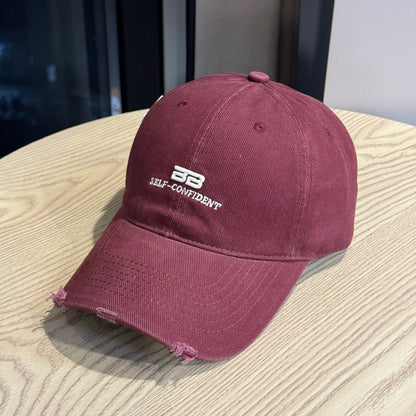 Herren Vintage Verwitterte Baseballmütze Brehn