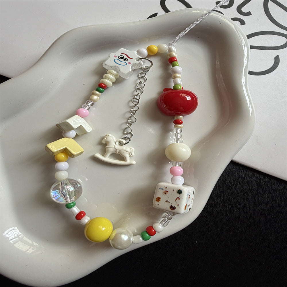 Verspielt Perlen Charm Halskette Brehn 1790135677