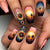 Kunstnagel Set mit bohemian Designs Brehn