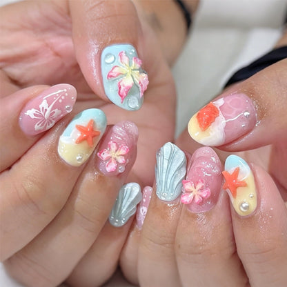 Maritimes Kunstnagelset Brehn
