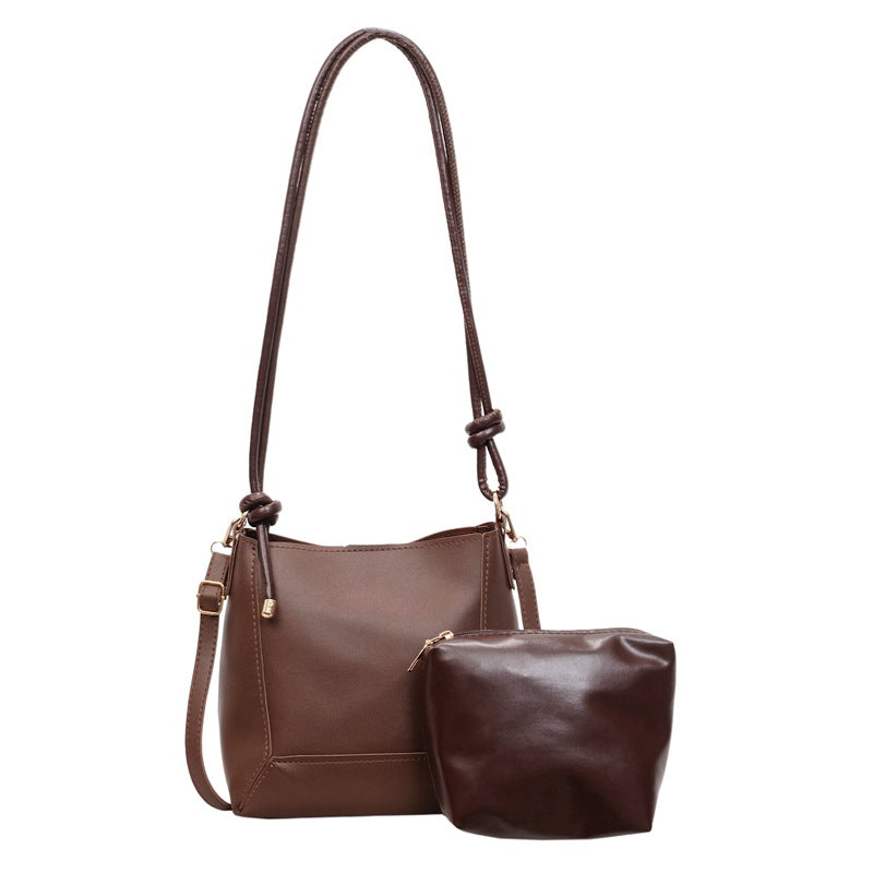 WoChic Strukturierte Sling Tasche Brehn