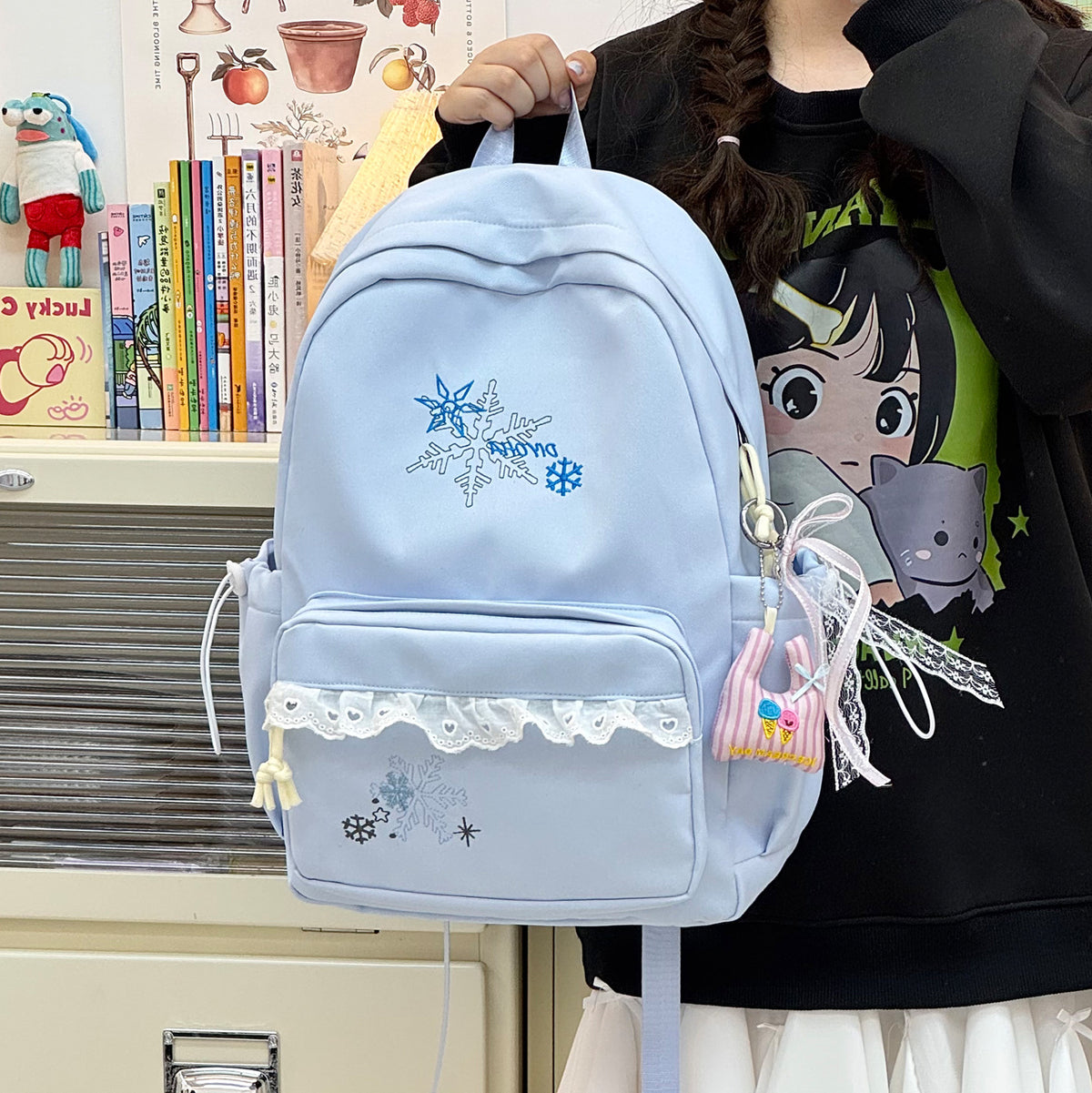 Stylische Bestickte Lässige Rucksack Brehn