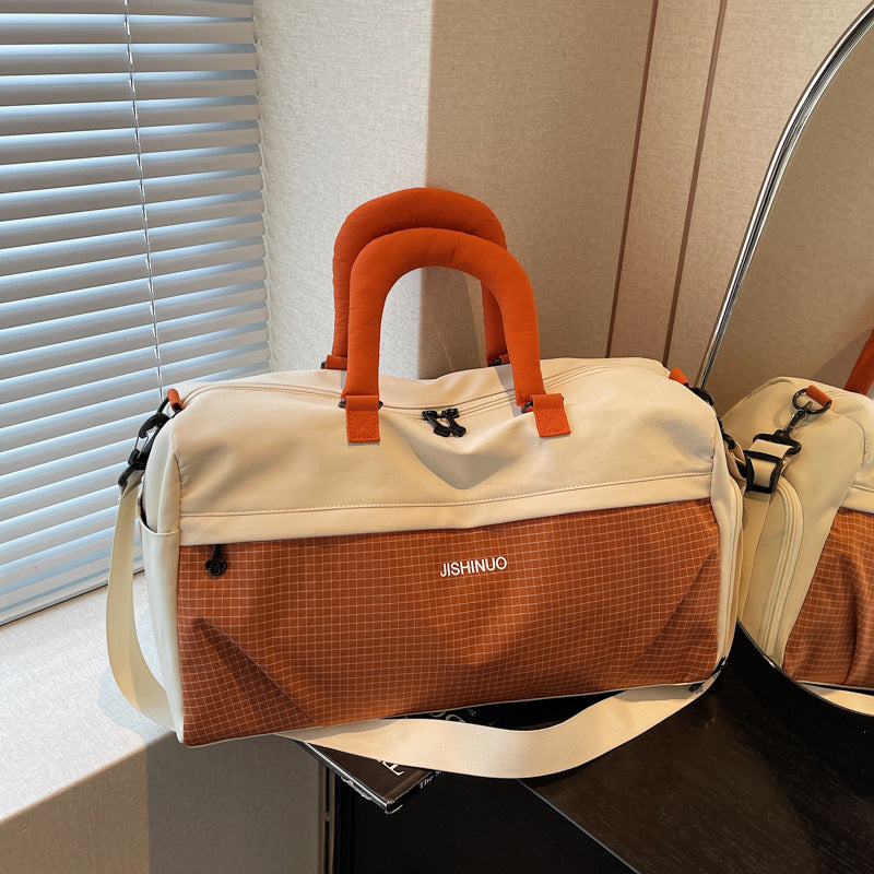 Sportliche Freizeit-Duffel-Bag Mit Ergonomischen Griffen Und Mehreren Fächern Brehn