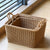 Unisex Geräumiger Aufbewahrungskorb aus geflochtenem Rattan Brehn