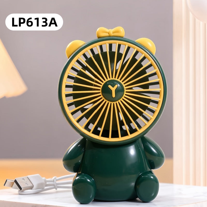 Damen Süßer Handventilator im Tierdesign Brehn