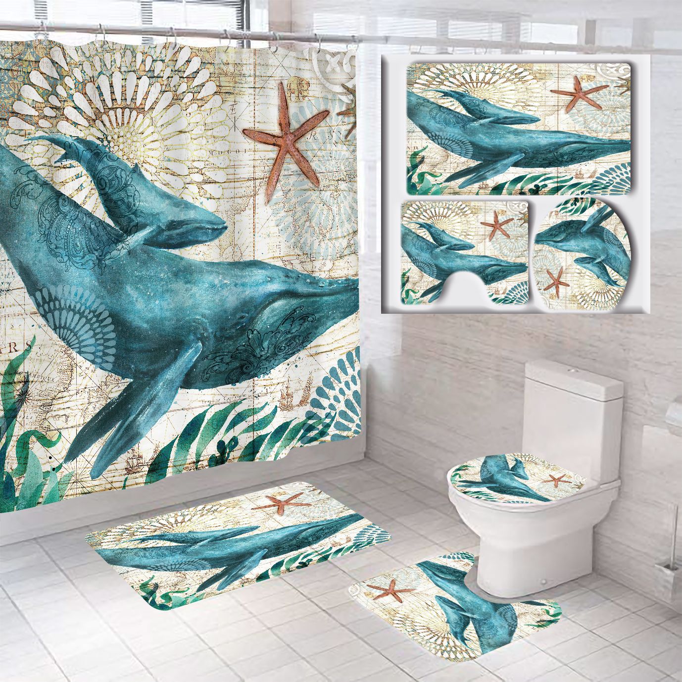 Badezimmer Zubehör Set Brehn