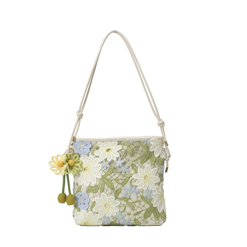 Kunstvoll Bestickte Handtasche Brehn