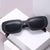 Damen modische oversized Sonnenbrille im angesagten Rechteck-Design Brehn