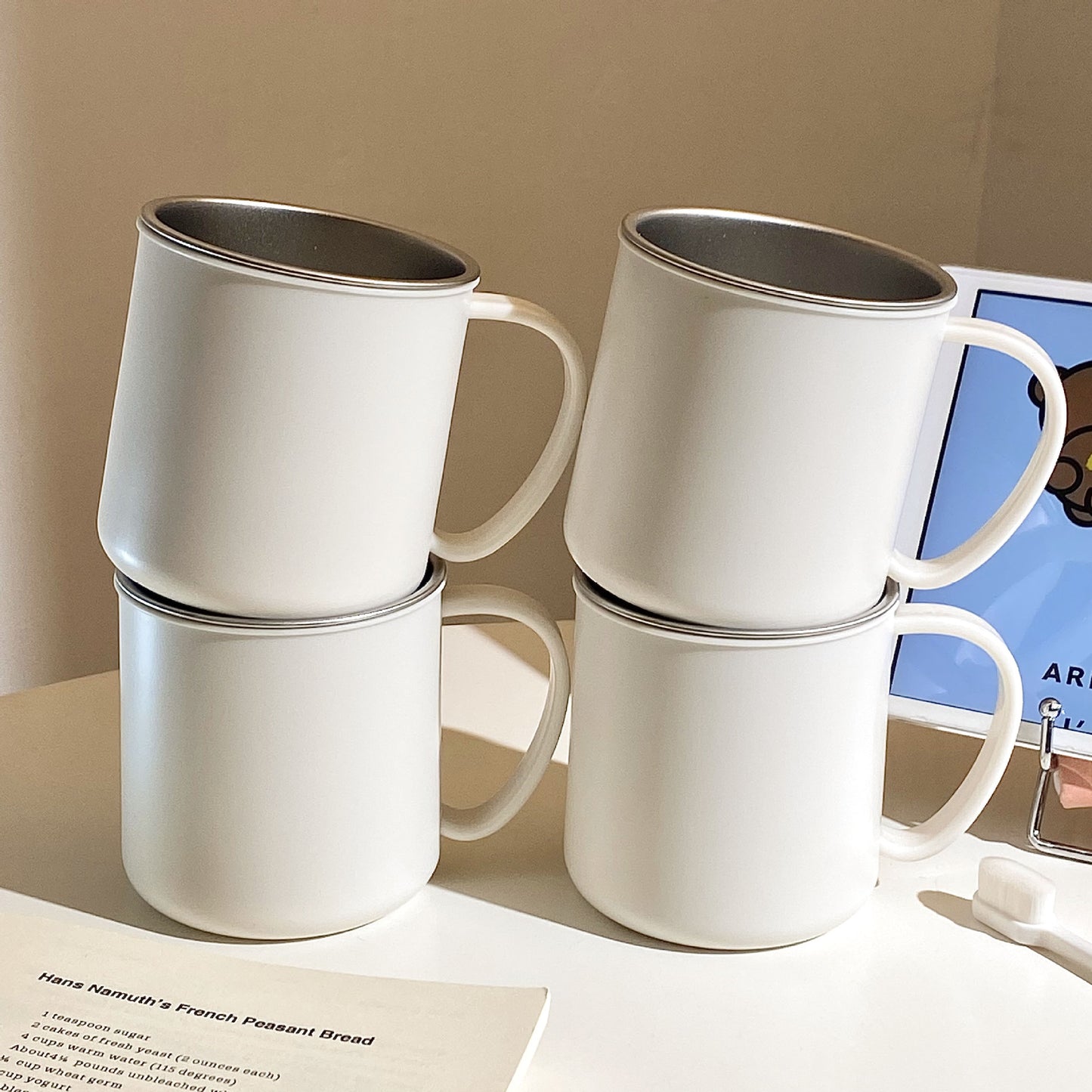 Isolierte Keramiktasse mit Doppeltem Wanddesign Brehn