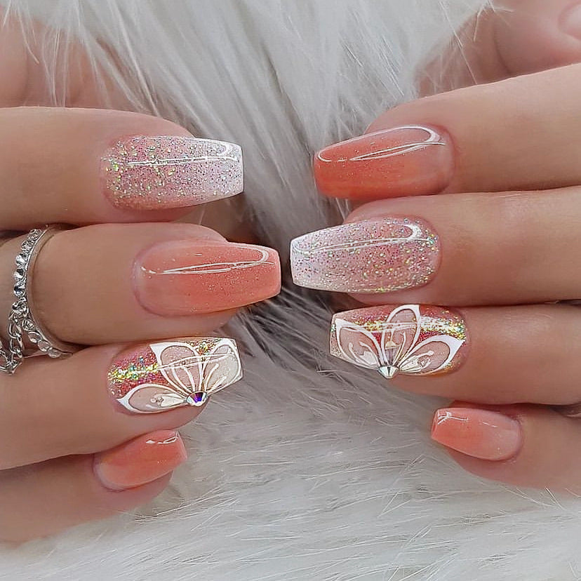 DIY Elegante Press-On Nägel Set Brehn